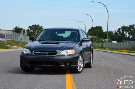 The 2007 Subaru Legacy GT Spec.B, with the new Toyo Proxes Sport A/S tires